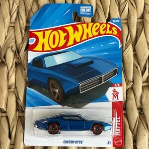 Hot Wheels Custom Otto Muscle Car Mattel Hotwheels Blue Mattel 2026 🆕